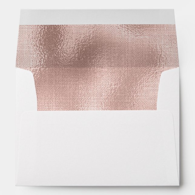 Pink Blush Rose (inside) Envelope (Back (Bottom))