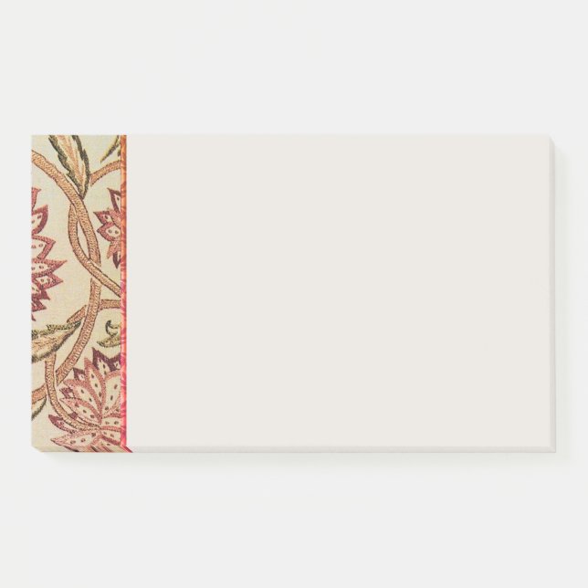 Pink Bohemian Flowers Post-it Notes (Front)