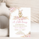 Pink Boho Bunny Baby Shower
