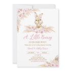 Pink Boho Bunny Baby Shower