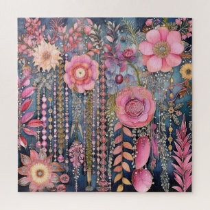 Pink Boho Puzzle 