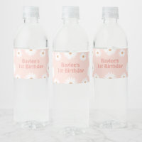 Pink Boho Retro Daisy Birthday Party