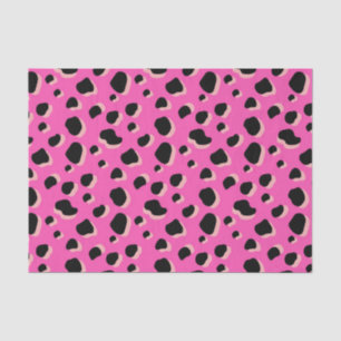 Pink Bold Animal Print 80s Tissue Paper
