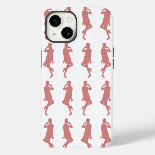 Pink Bold Mod GoGo Girls Case-Mate iPhone Case (Back)