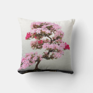 Pink Bonsai Tree Cushion