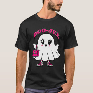 Pink Boo-jee Funny Ghost Halloween T-Shirt