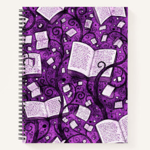 Pink Books Background
