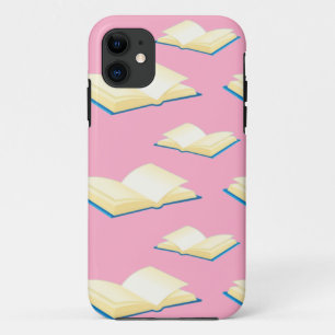 pink books iPhone 11 case