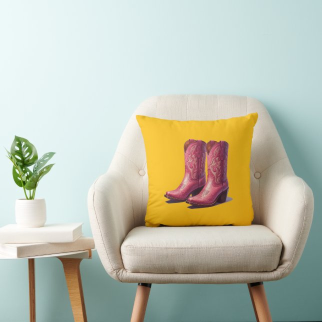 Pink boots pillow! cushion (Chair)