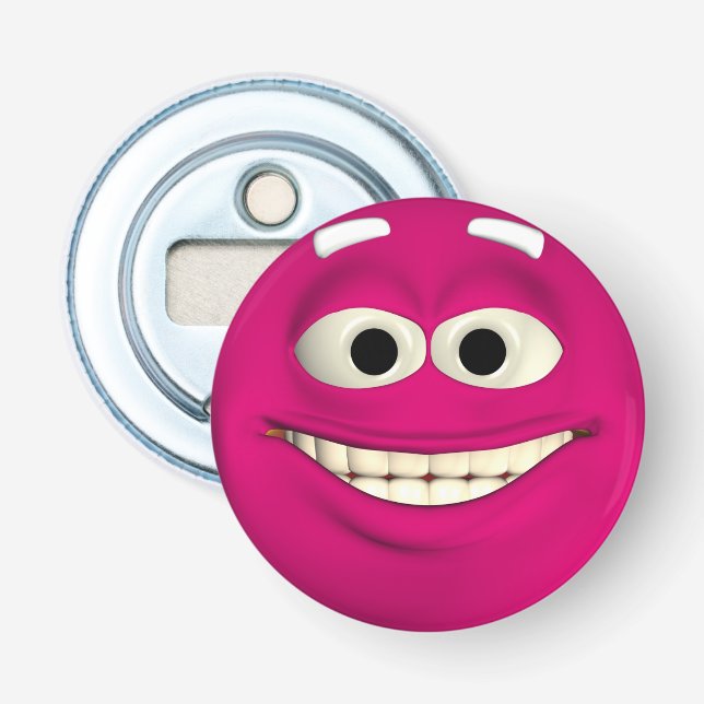Pink Bottle Opener (Front)