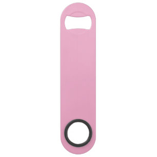 Pink Bottle Opener Custom Text Bar Key Gift Tool