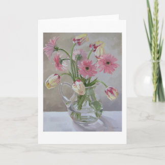 "Pink Bouquet" Card