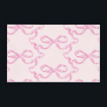 Pink Bow Acrylic Tray<br><div class="desc">Cute tray with painted bow detailing! 
Check us out on Etsy! https://www.etsy.com/shop/PineHillDesignCo</div>