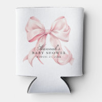 Pink Bow Baby Shower Coquette Bow Theme