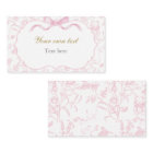 Pink Bow Baby Shower Girl Custom