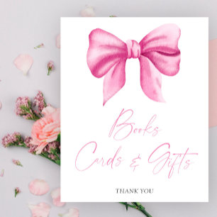 PINK BOW BOOKS CARDS AND GIFTS  Poster