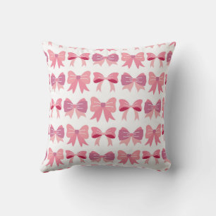 Pink Bow Charm Cushion