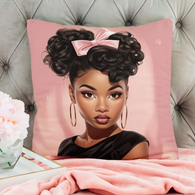 Pink Bow Chic  Cushion (Creator Uploaded)