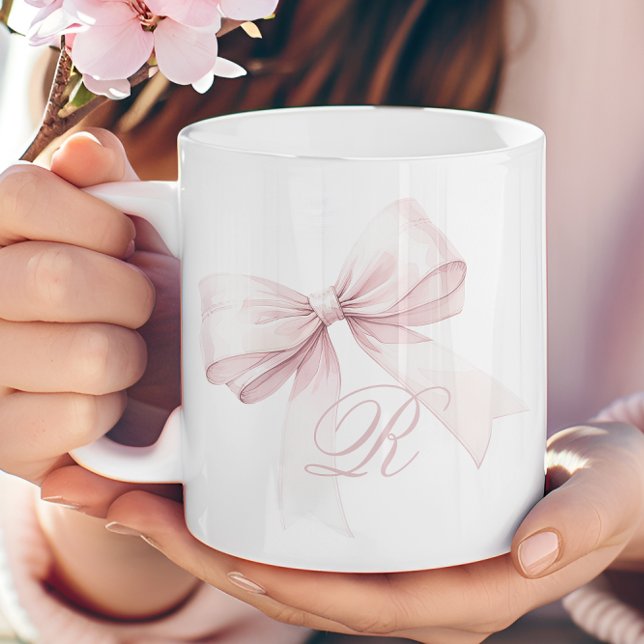 Pink Bow Coffee Mug (Creator Uploaded)