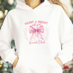Pink bow Coquette Christmas