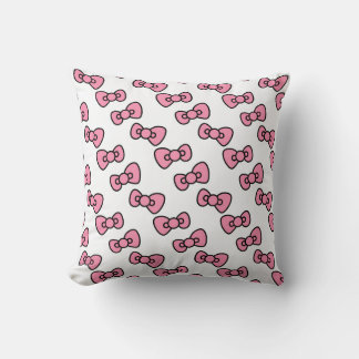 Pink Bow Delight Cushion