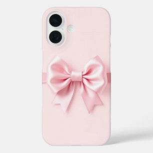 Pink Bow iPhone 16 Case