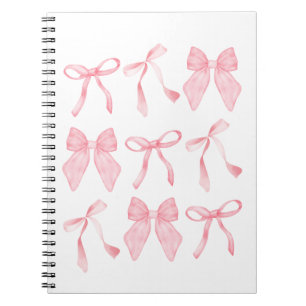 Pink bow Notebook