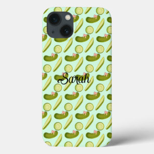 Pink Bow Pickles iPhone 13 Case