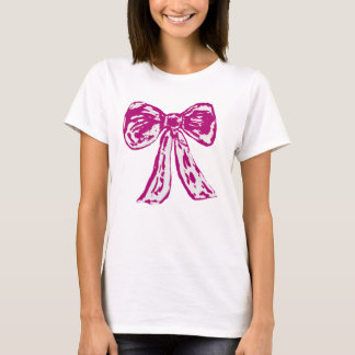 Pink Bow T- Shirt