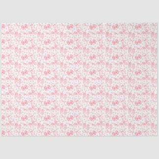 Pink Bows & Dots Tissue Paper