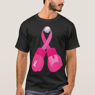 Pink Boxing Gloves Breast Cancer Awareness Cute T-Shirt