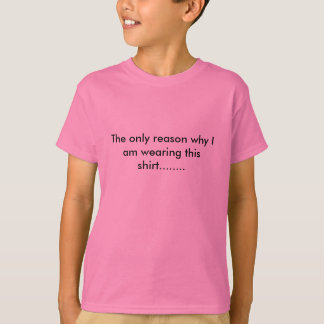 Pink Boy's shirt
