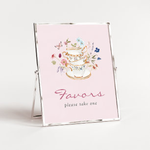 Pink Bridal Favours Poster