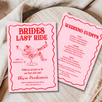 Pink Brides Last Ride Bachelorette Party