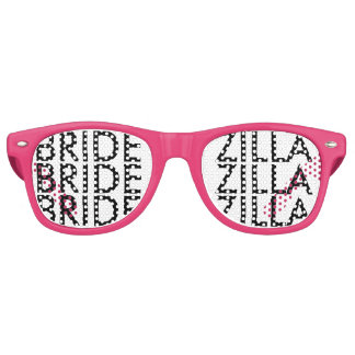 Pink bridezilla bachelorette party shades