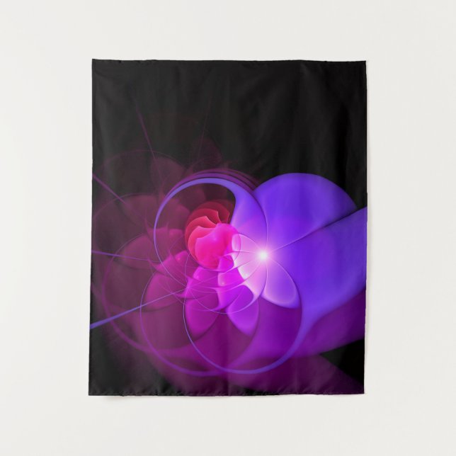 Pink Bround Modern  Tapestry (Front)