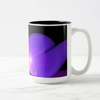 Pink Bround Modern  Two-Tone Coffee Mug
