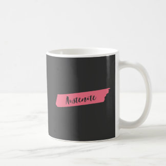 Pink Brush Austenite Coffee Mug