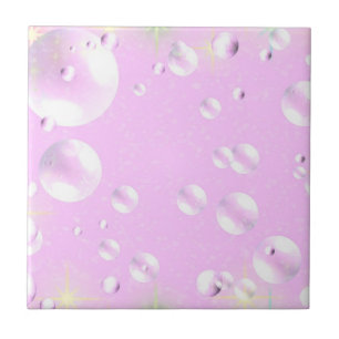 Pink Bubble Tile