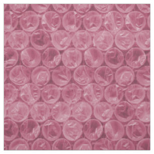 Pink bubble wrap pattern fabric