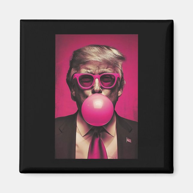 Pink Bubblegum  Magnet (Front)