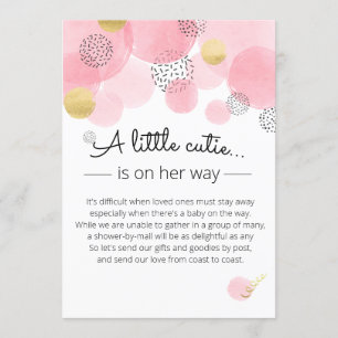 Pink Bubbles - Baby Shower Invitation