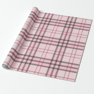 Pink Buffalo Plaid Gingham  Wrapping Paper