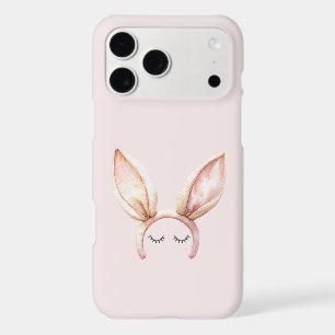 Pink Bunny Ears Eyelashes