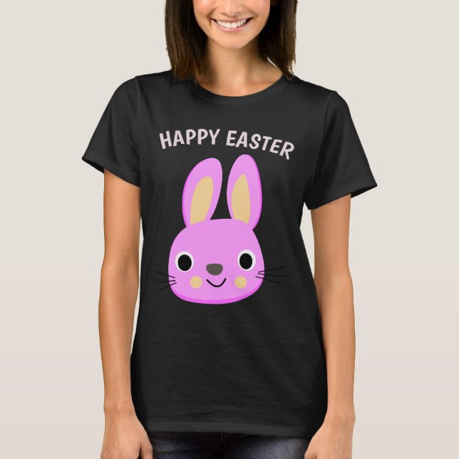 PINK BUNNY EASTER T-SHIRTS (Front)