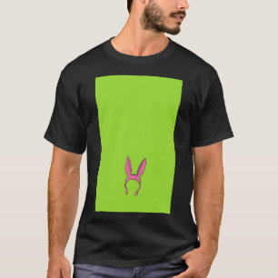 Pink Bunny Hat  Bob&x27;s Burgers Inspired  @ Heck T-Shirt