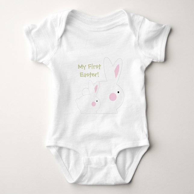 Pink Bunny Kid's Easter Shirts (Front)