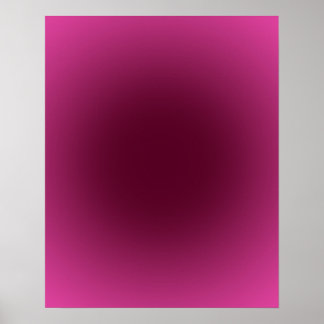 Pink Burgundy Aura Gradient 16x20 Poster
