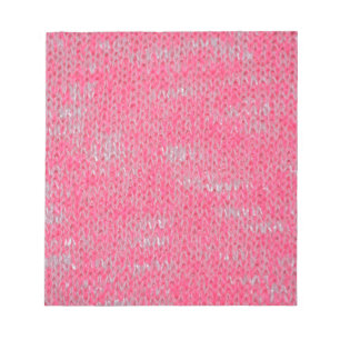 Pink Burn Out Pattern Peace Love Destiny Art Notepad