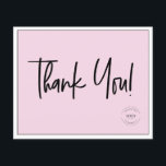 Pink Business Logo Social Website Code Thank You  Flyer<br><div class="desc">Express your gratitude to your valued customers with the Pink Budget Business Logo Social Website Code Thank You Flyer. This cost-effective flyer option enables you to extend your thanks to a larger audience, ensuring that more people feel appreciated for their support. Customisation is key to making this flyer truly personalised...</div>
